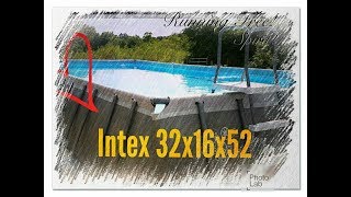 Intex 32'x16'×52" Above Ground Pool Review & What others Won't tell you,#1st Video in Series