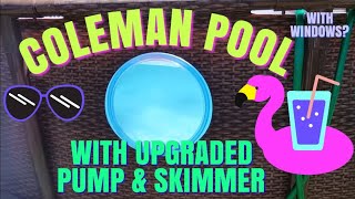 Coleman Pool Review With Windows 18 Foot Round