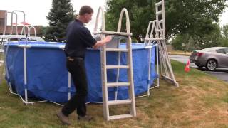 Above Ground Pool Ladder Safety