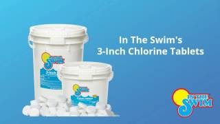 In the Swim Pool Chlorine 3 Inch Tablets