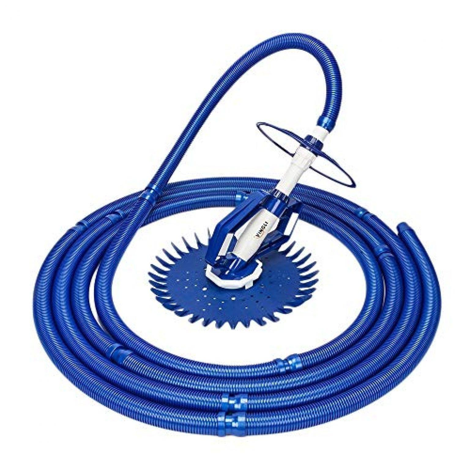 VINGLI Automatic Pool Cleaner inGround SuctionSide Vacuum Climb Wall Pool Sweeper