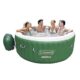 Intex PureSpa 85 Inch Bubble Jet Massage 6 Person Outdoor Inflatable Round Hot Tub Spa