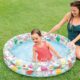 Yunhigh Inflatable Swimming Pool, 3-Ring Rectangular Blow Up Pool for Toddlers