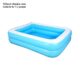 N/X Inflatable Family Pool, Children’s Inflatable Pool, Family Swimming Paddling Pool