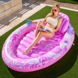 Sloosh Inflatable Pool Float Lounge Review
